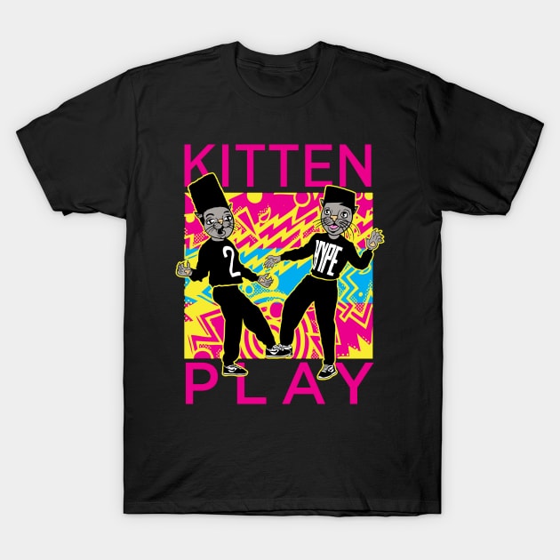 Kitten Play T-Shirt by Moonguts